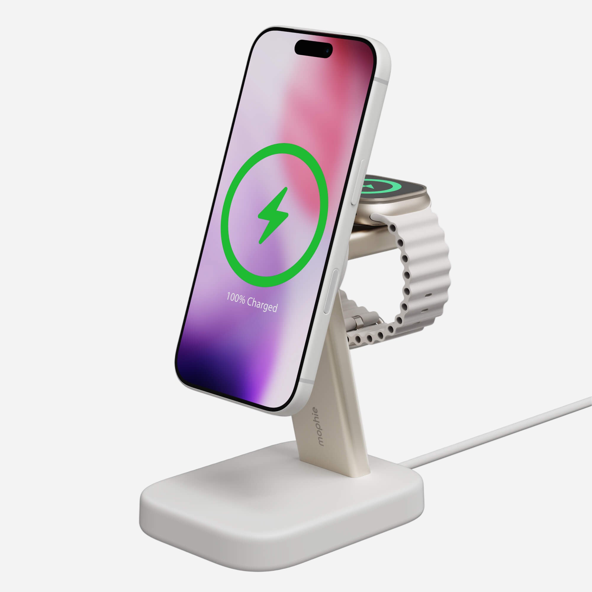 2-in-1 Wireless Charging Stand for Watch – mophie