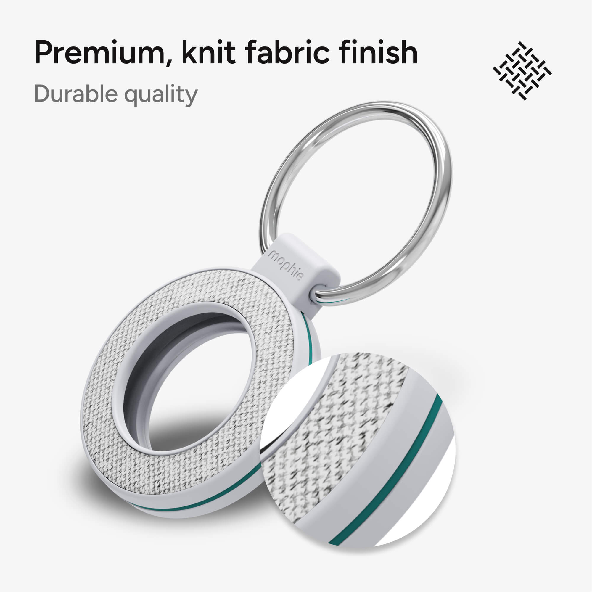 Knit AirTag Case with Ring Attach - 4 pack