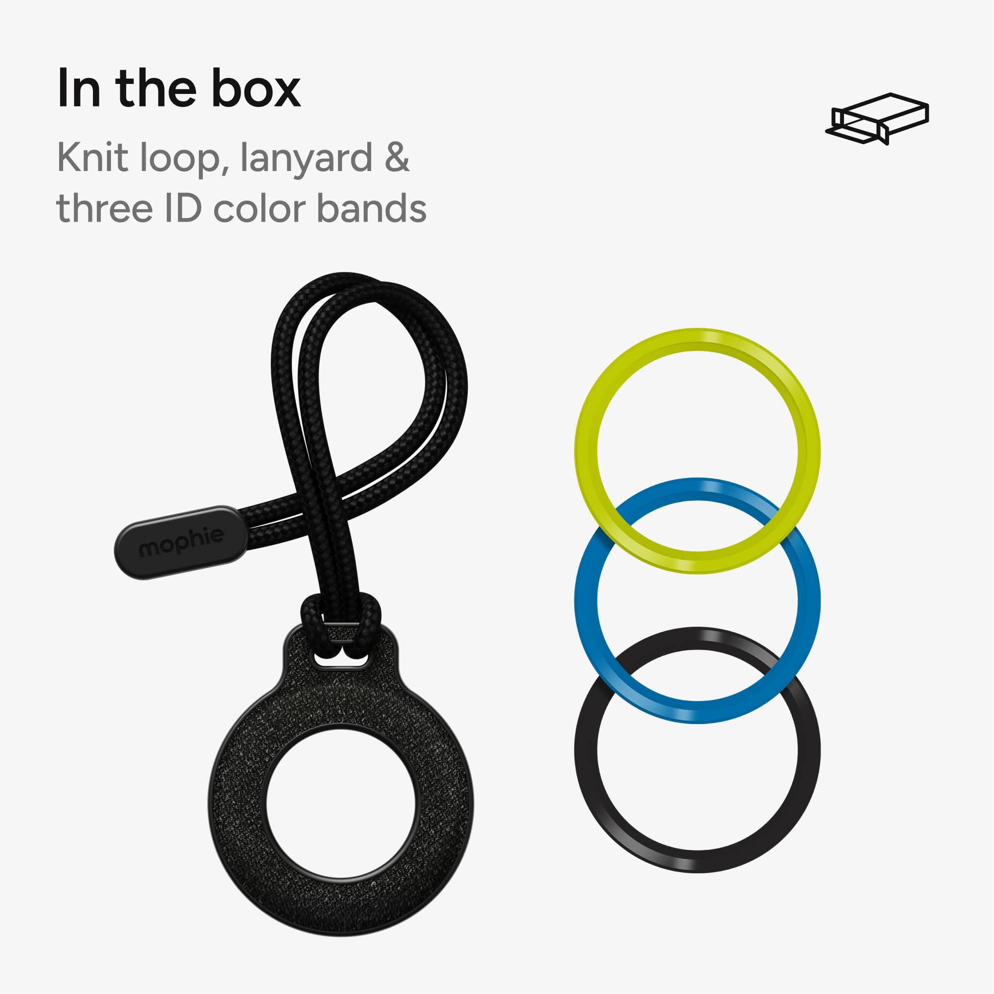 Knit AirTag Case with Loop Attach - 1 pack