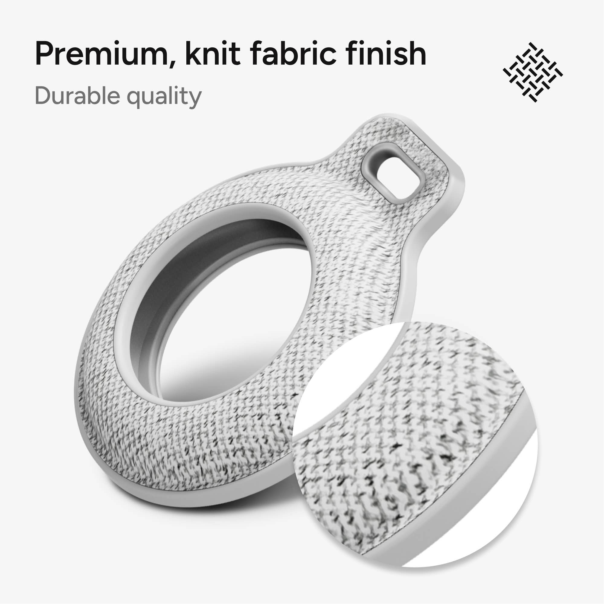 Knit AirTag Case with Loop Attach - 4 pack