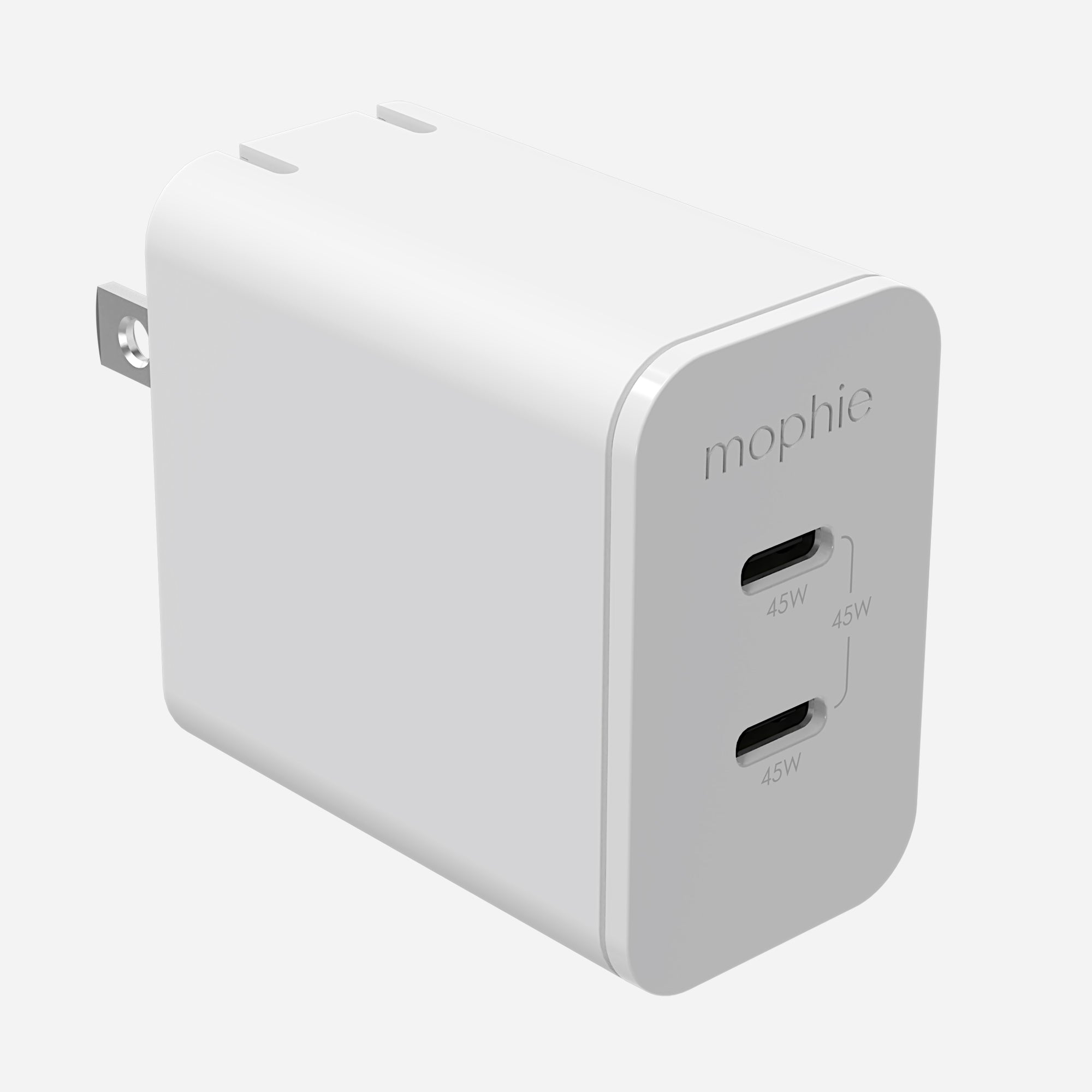 45W Dual Port USB-C Wall Adapter – mophie
