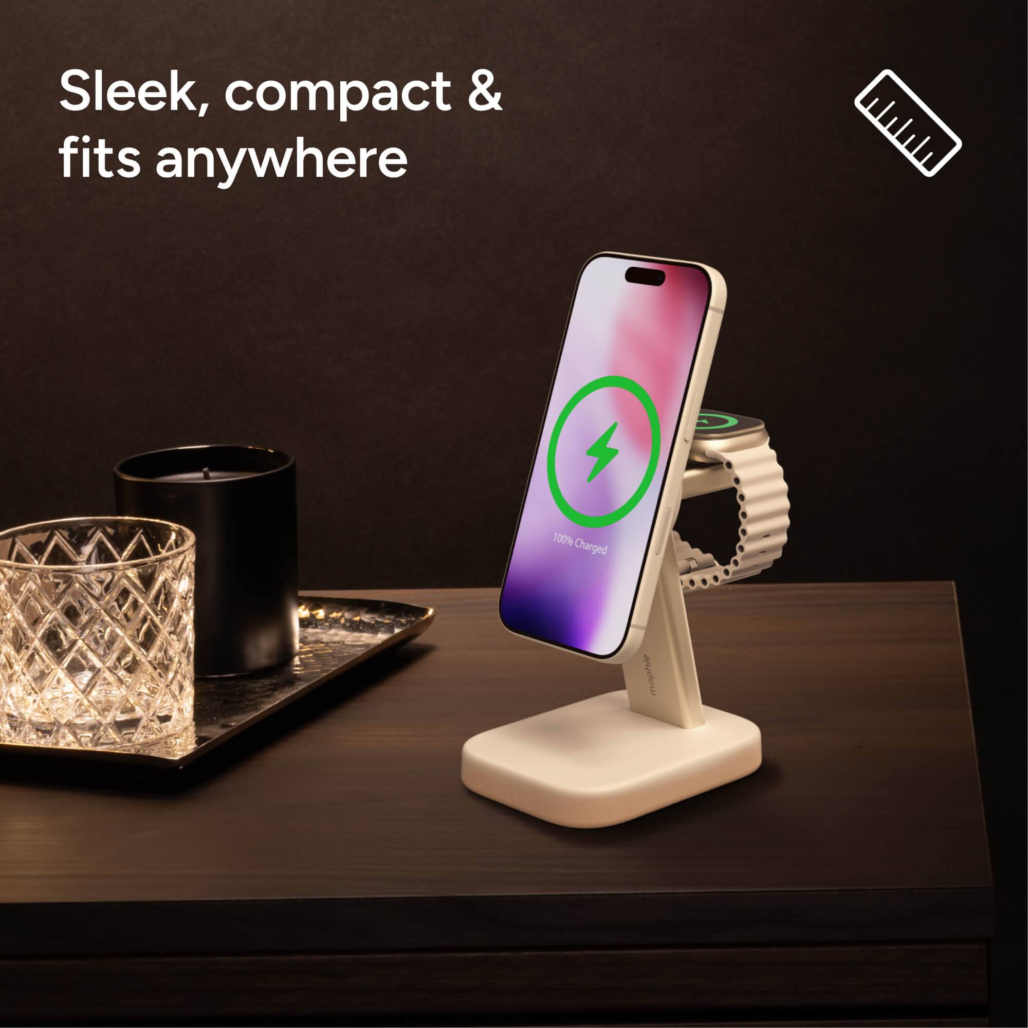 2-in-1 Wireless Charging Stand for Watch