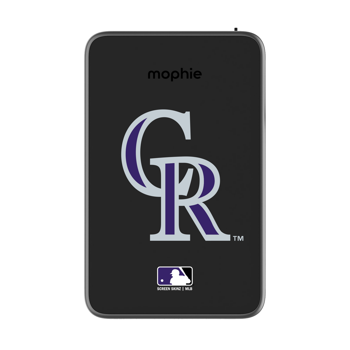Colorado Rockies Monogram Powerstation Plus Mini 5K Power Bank