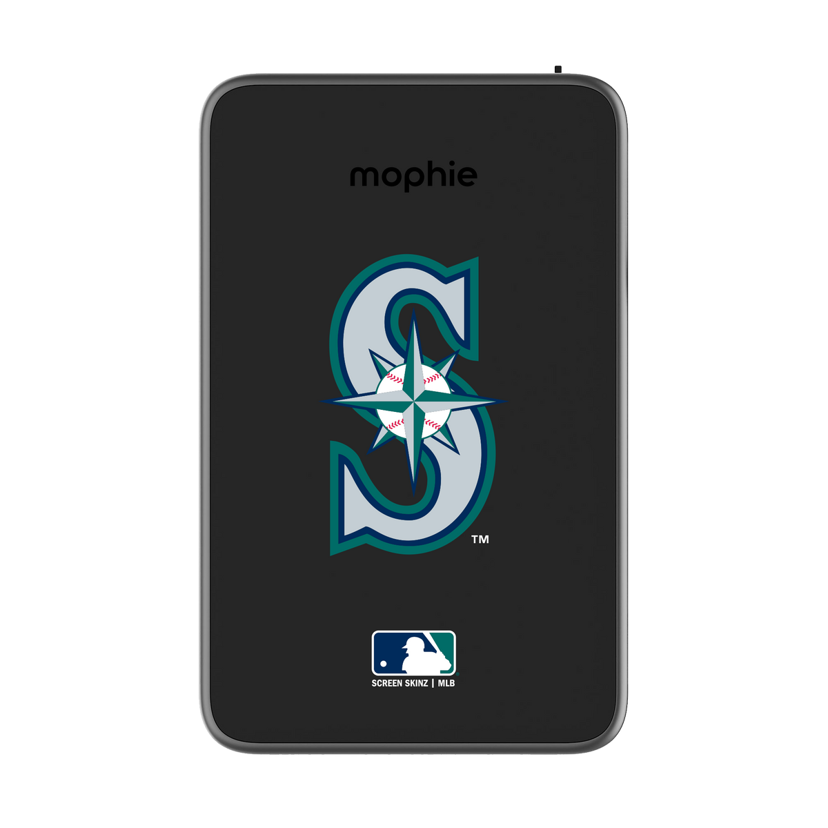 Seattle Mariners Monogram Powerstation Plus Mini 5K Power Bank