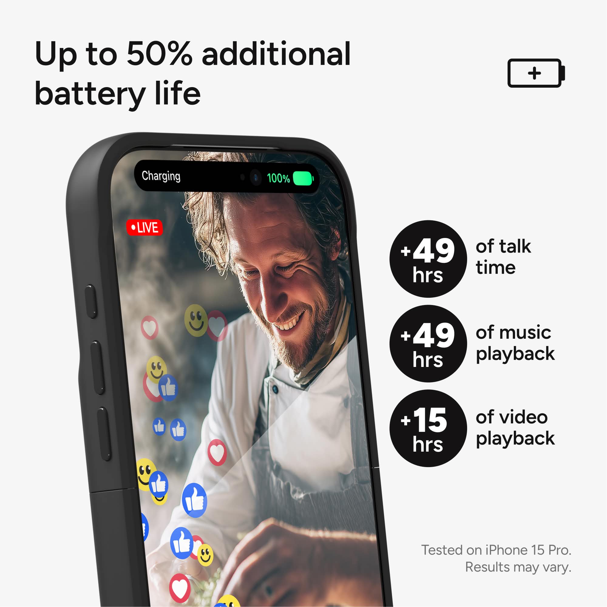 iPhone 17 Pro Max バッテリー100% iPhone17ProMaxChargingBatteryC