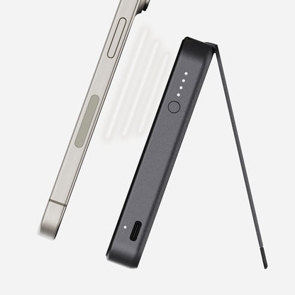 Snap+ Wireless Powerstation Mini 5K Power Bank with Stand