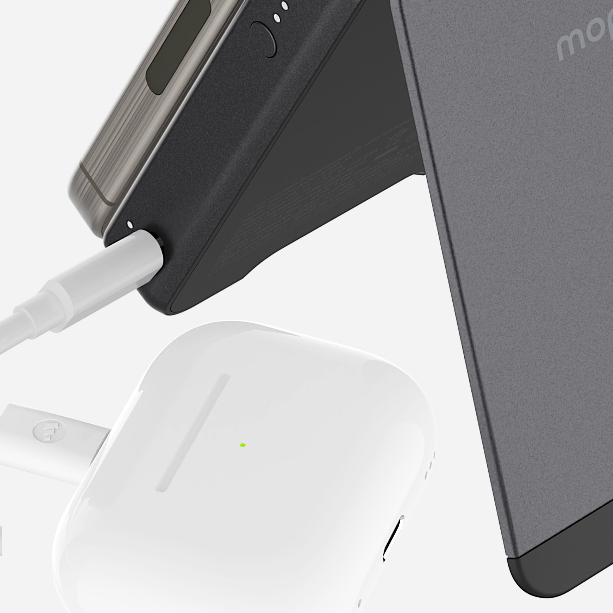 Snap+ Wireless Powerstation Mini 5K Power Bank with Stand
