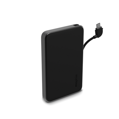 Powerstation Plus Mini 5K Power Bank with Integrated Cable