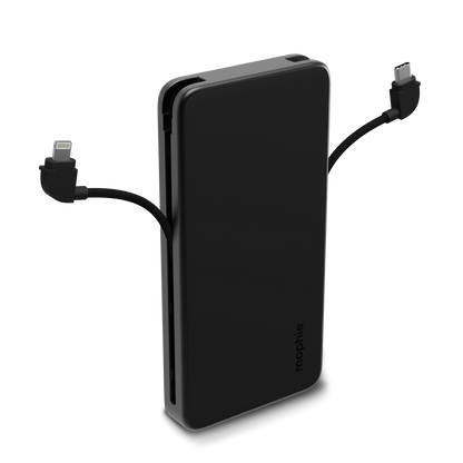 Powerstation Plus 10K Power Bank with Integrated Cables 30W