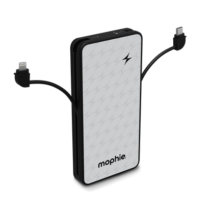 Powerstation Plus 10K Power Bank with Integrated Cables 20W