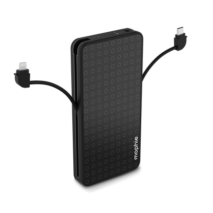 Powerstation Plus 10K Power Bank with Integrated Cables 20W