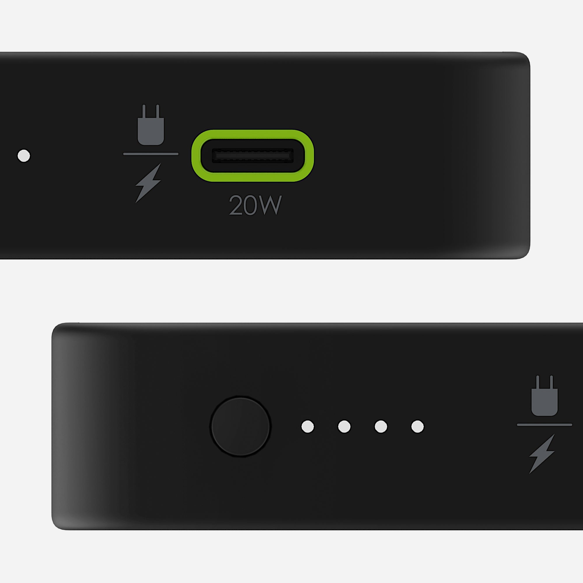 Powerstation Plus 10K Power Bank with Integrated Cables (Gen 1)