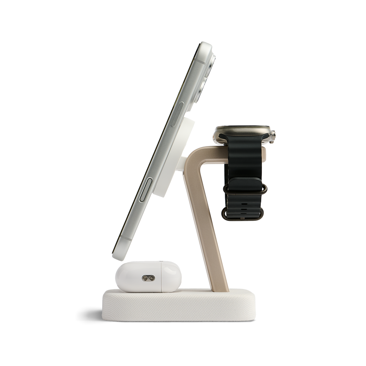 Slim 3-in-1 Wireless Charge Stand