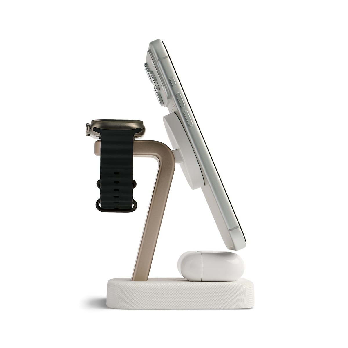 Slim 3-in-1 Wireless Charge Stand