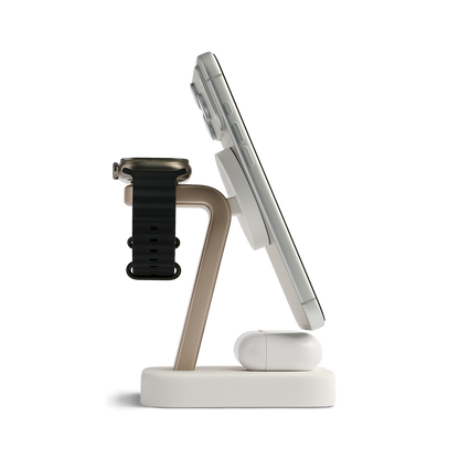 Slim 3-in-1 Wireless Charge Stand