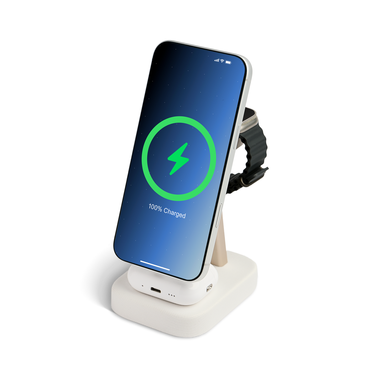 Slim 3-in-1 Wireless Charge Stand