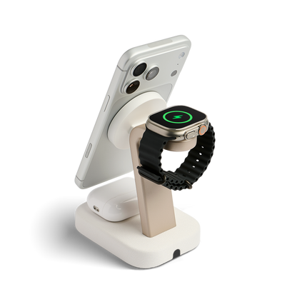 Slim 3-in-1 Wireless Charge Stand