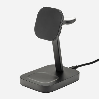 3-in-1 Wireless Charge Stand - Black