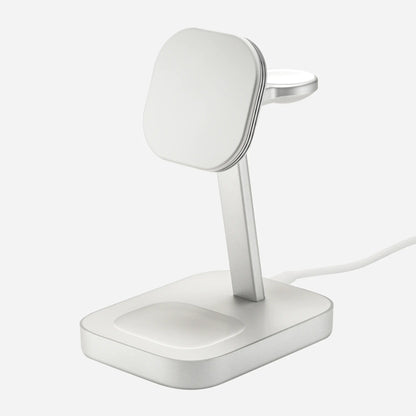 3-in-1 Wireless Charge Stand - White