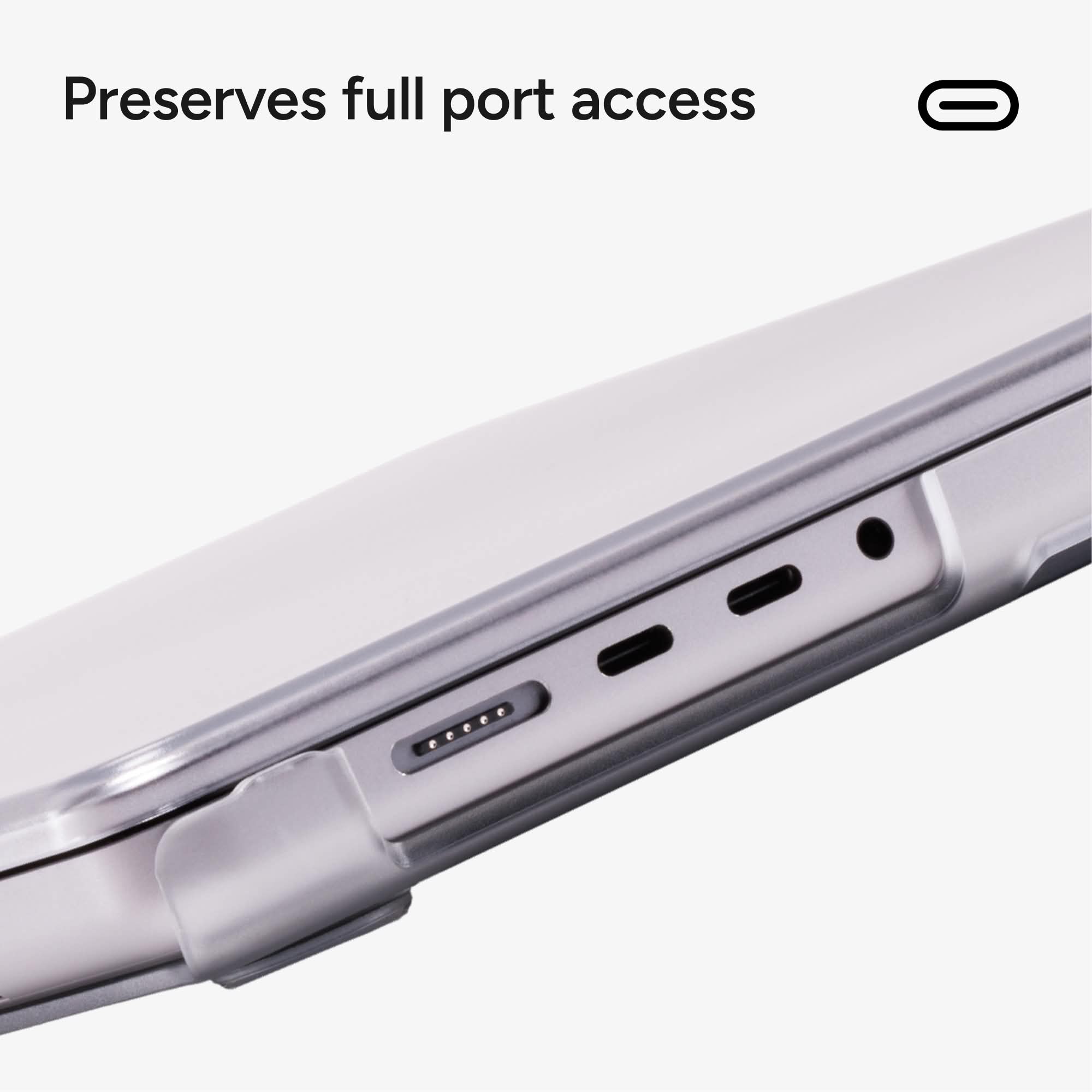 MacBookアクセサリー mophie Slim Hardshell Case for MacBook Mophie Slim Hardshell Laptop Case - Apple MacBook Pro 14