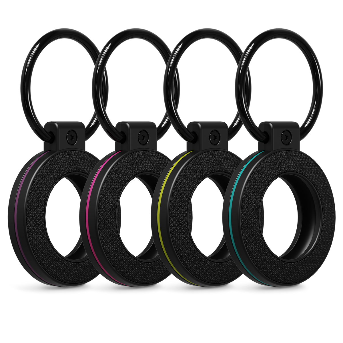 Knit AirTag Case with Ring Attach - 4 pack