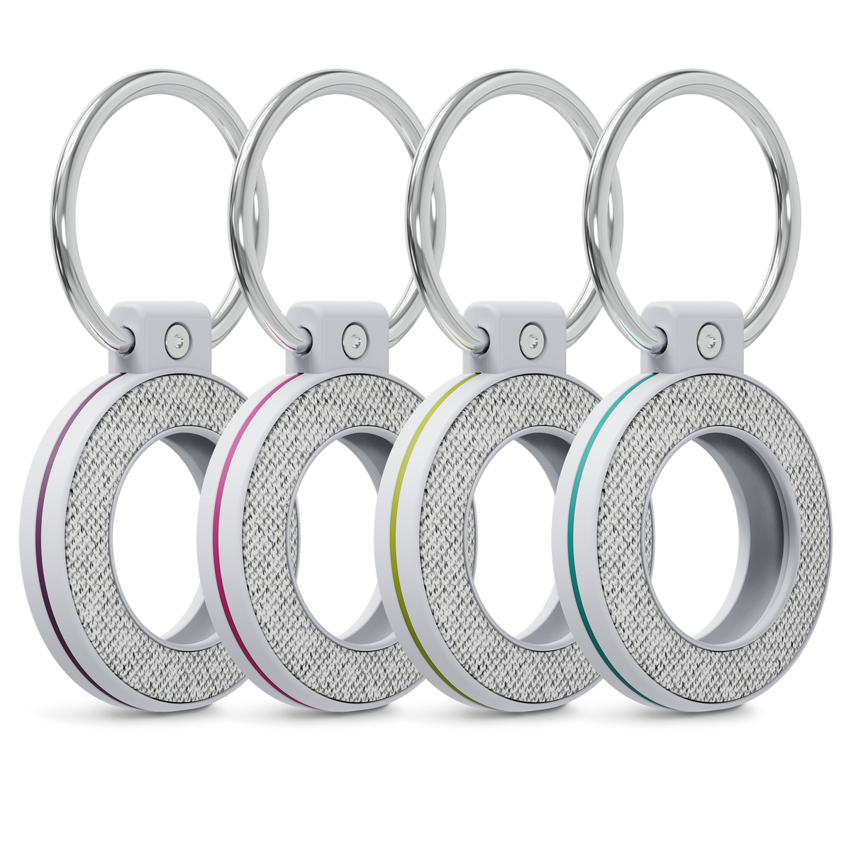 Knit AirTag Case with Ring Attach - 4 pack