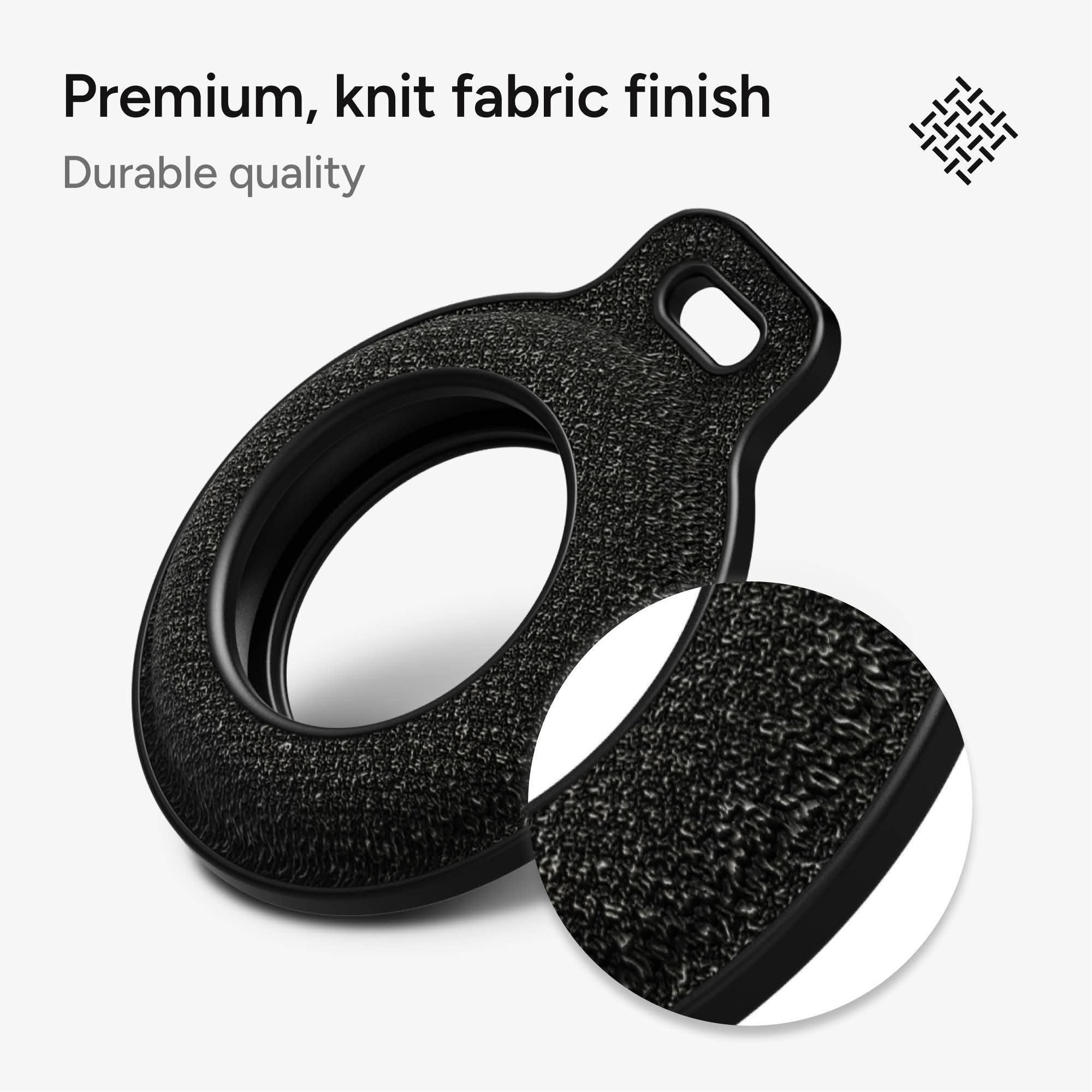 Knit AirTag Case with Loop Attach - 1 pack