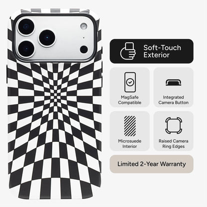 Optical Check iPhone Case