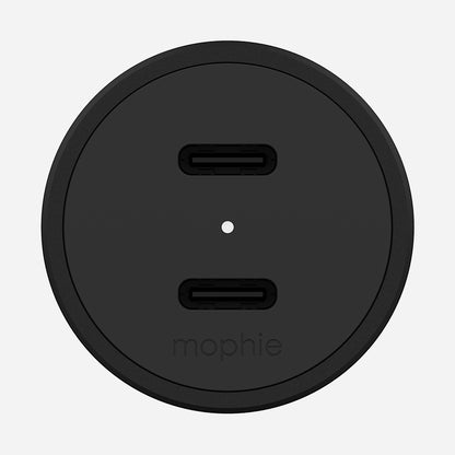 60W Dual Port USB-C Car Adapter