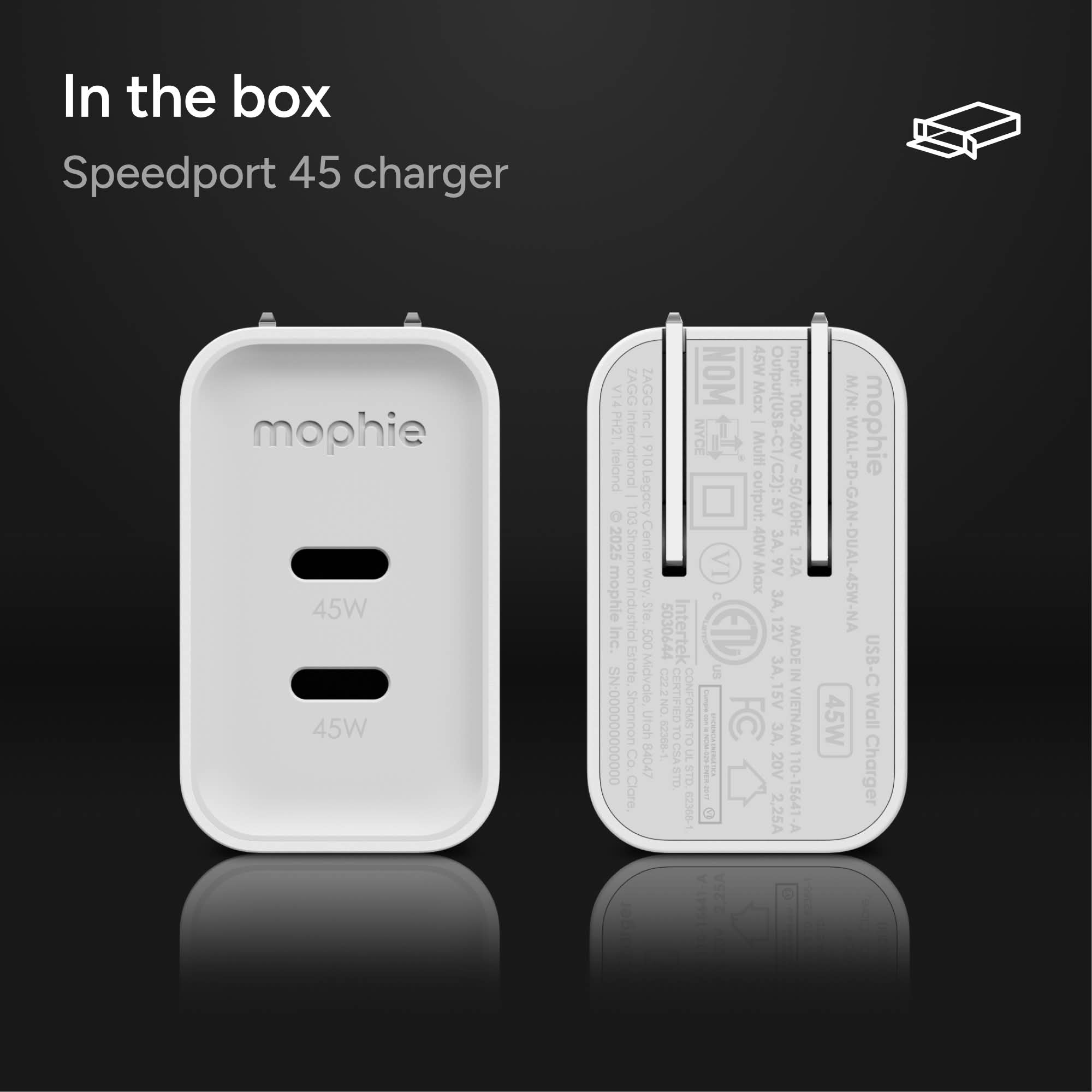 Speedport 45W Wall Charger