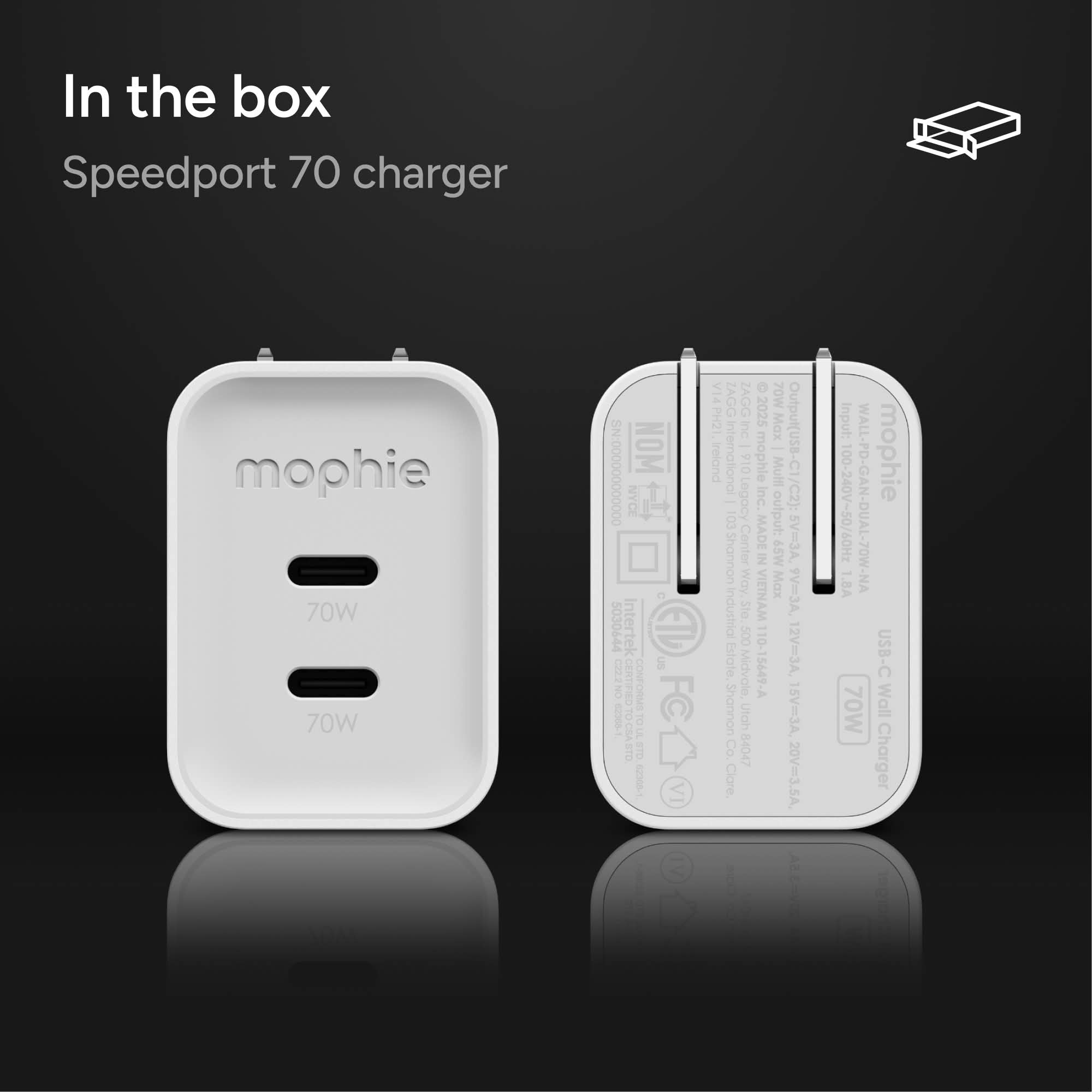 Speedport 70W Wall Charger