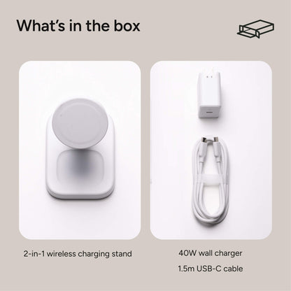2-in-1 Wireless Charging Stand for AirPods