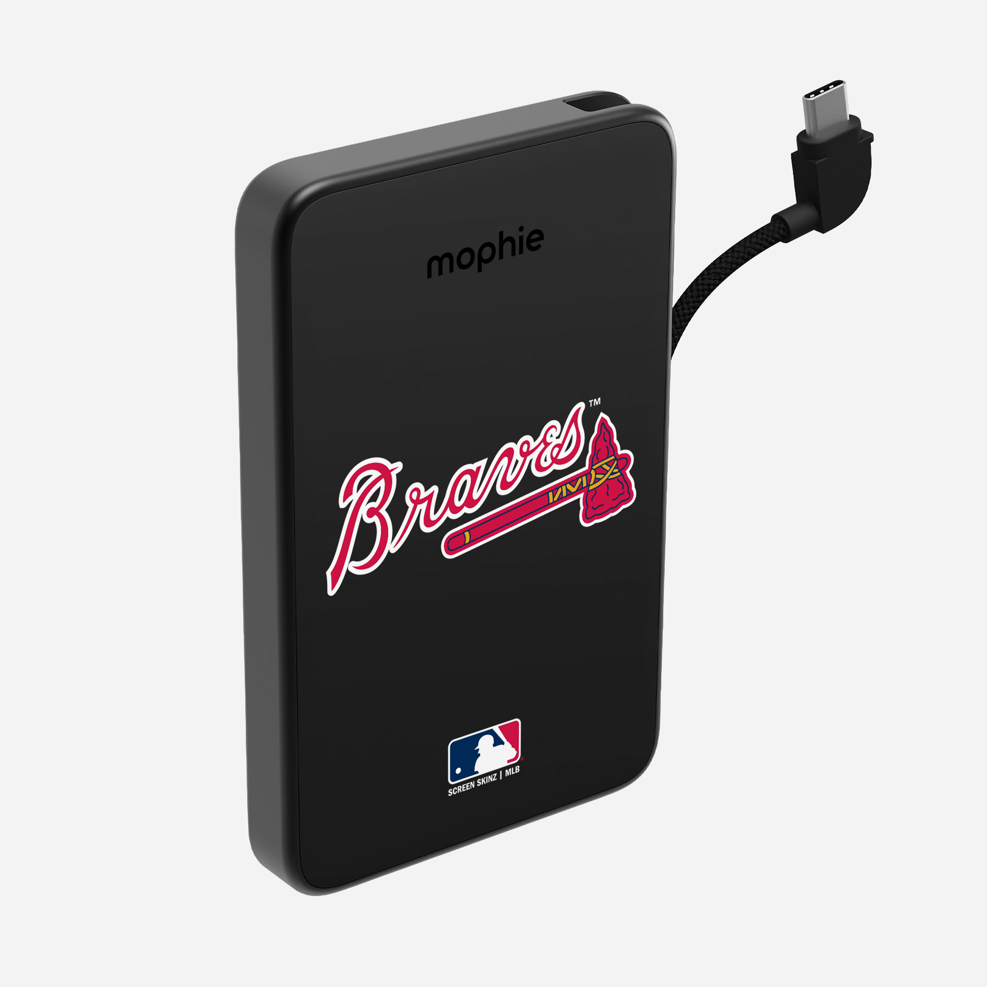 Atlanta Braves Logo Powerstation Plus Mini 5K Power Bank