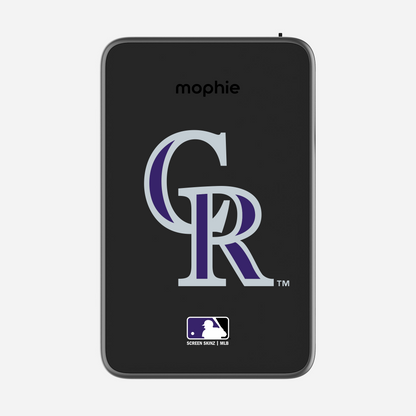 Colorado Rockies Monogram Powerstation Plus Mini 5K Power Bank