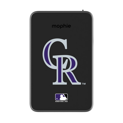 Colorado Rockies Monogram Powerstation Plus Mini 5K Power Bank