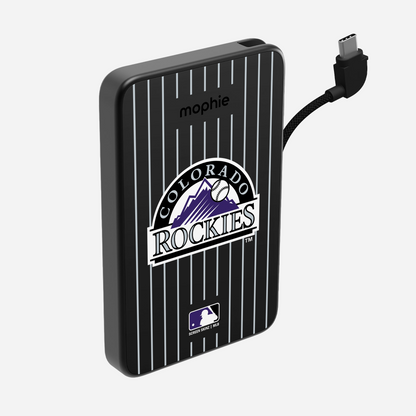 Colorado Rockies Emblem Powerstation Plus Mini 5K Power Bank