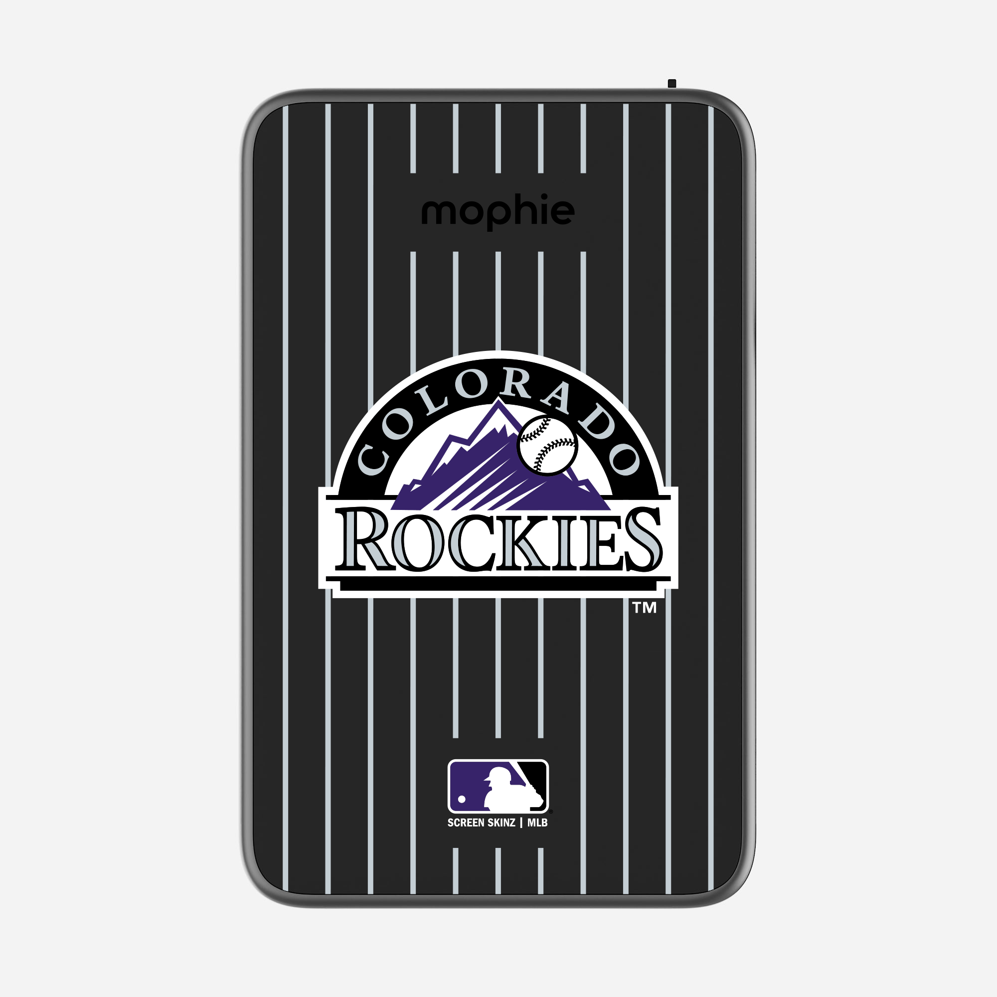 Colorado Rockies Emblem Powerstation Plus Mini 5K Power Bank