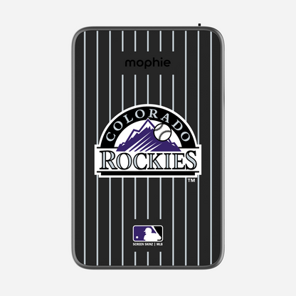 Colorado Rockies Emblem Powerstation Plus Mini 5K Power Bank