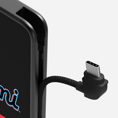 Miami Marlins Logo Powerstation Plus Mini 5K Power Bank
