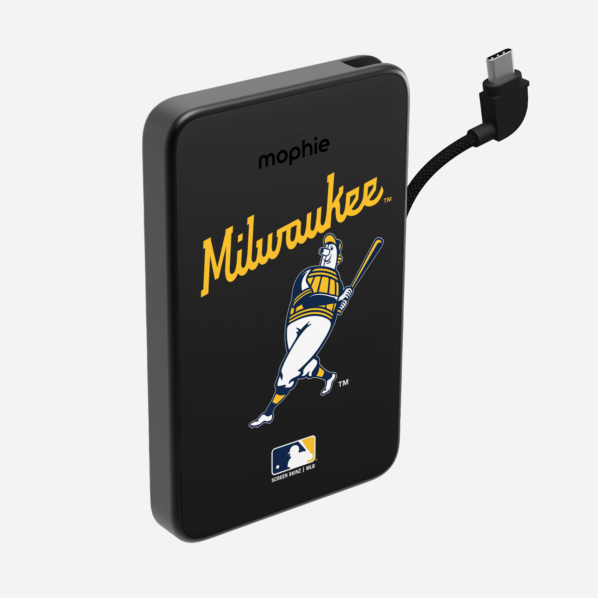 Milwaukee Brewers Powerstation Plus Mini 5K Power Bank