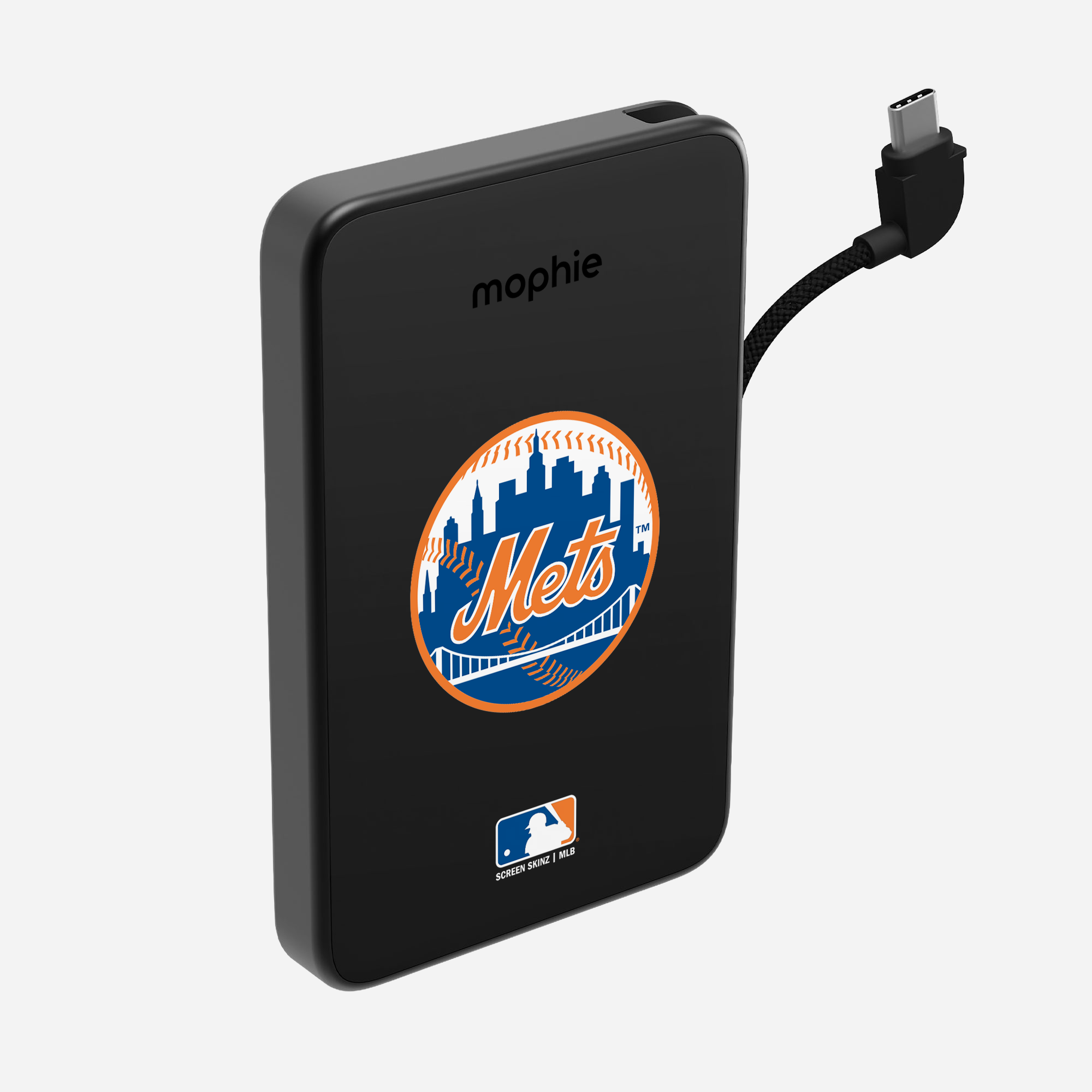 New York Mets Emblem Powerstation Plus Mini 5K Power Bank