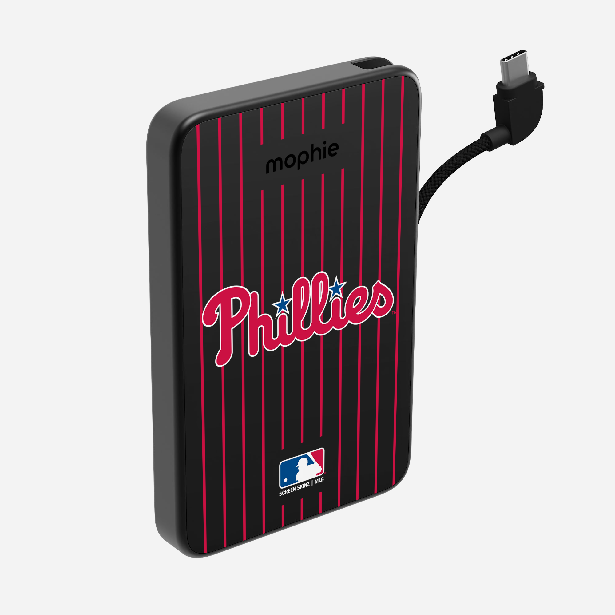 Philadelphia Phillies Pinstripes Powerstation Plus Mini 5K Power Bank