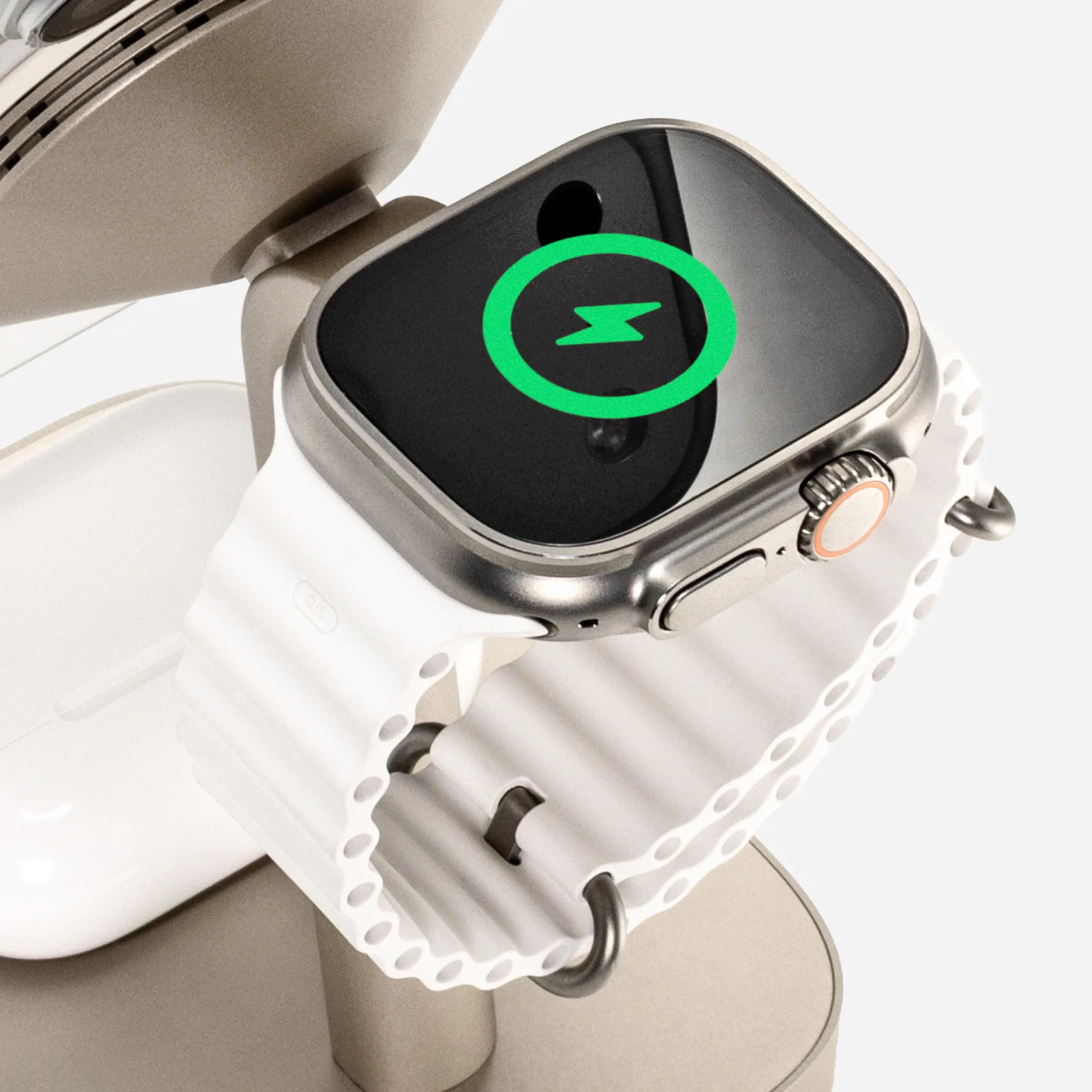 3-in-1 Wireless Charge Stand - Champagne