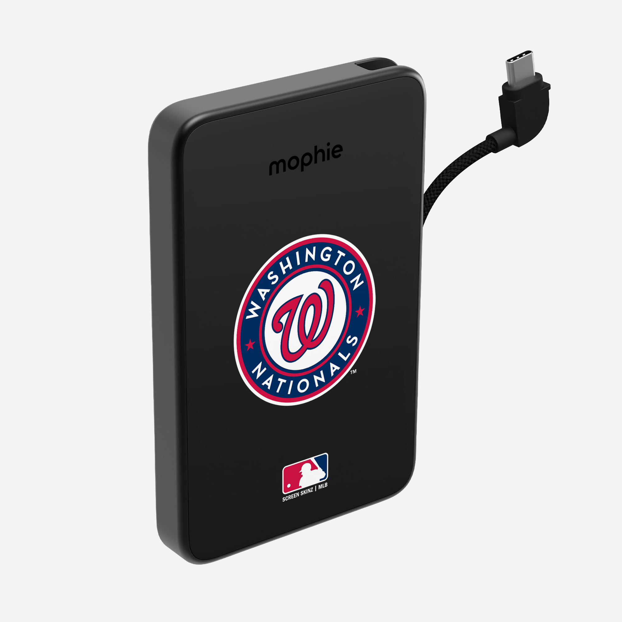 Washington Nationals Emblem Powerstation Plus Mini 5K Power Bank