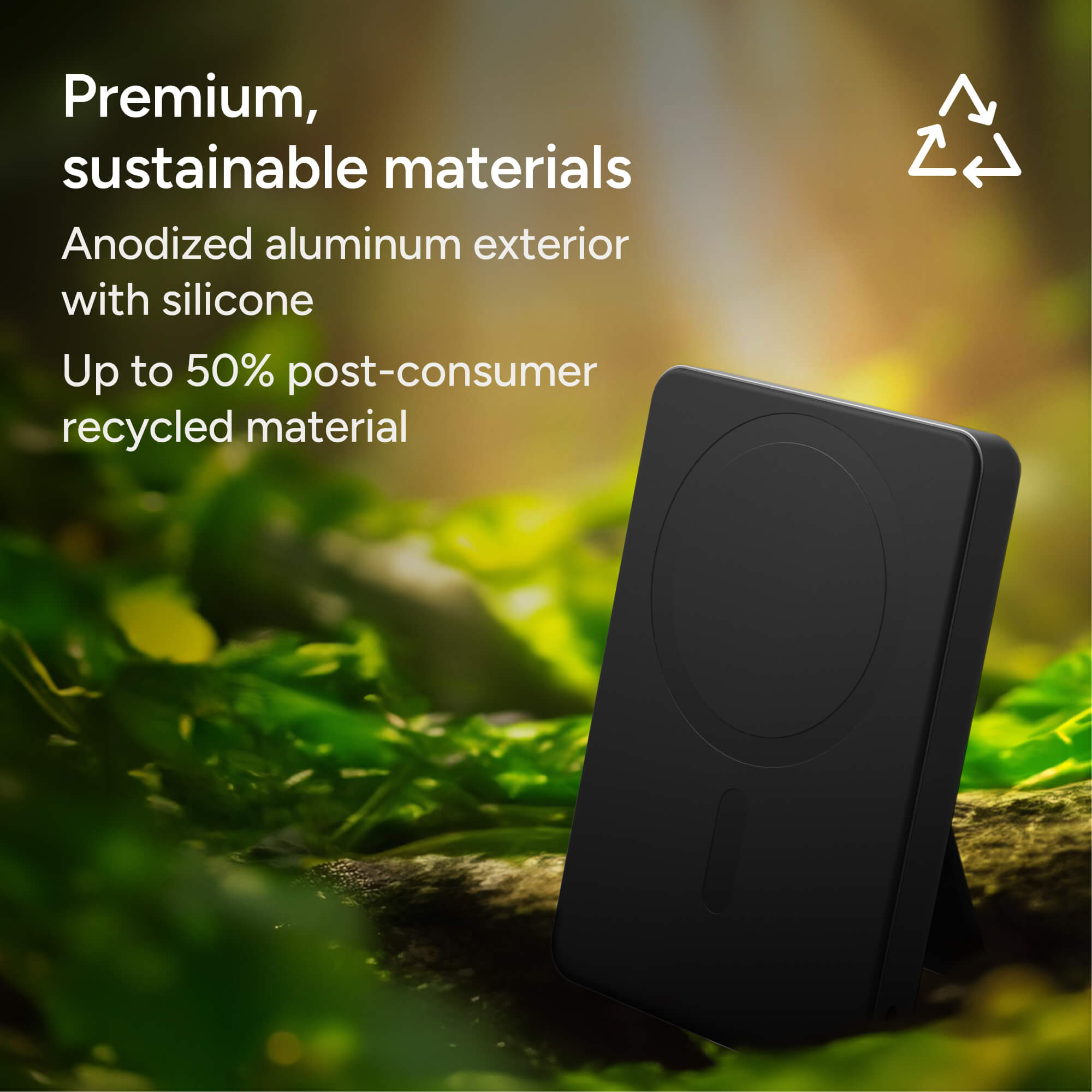 Powerstation Wireless 5K Slim 15W Power Bank with Stand