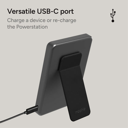 Powerstation Wireless 5K Slim 15W Power Bank with Stand