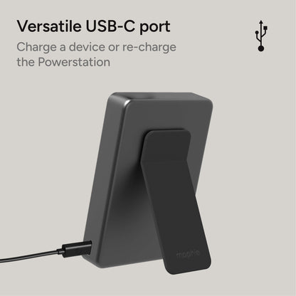 Powerstation Wireless 10K Slim 15W Power Bank with Stand